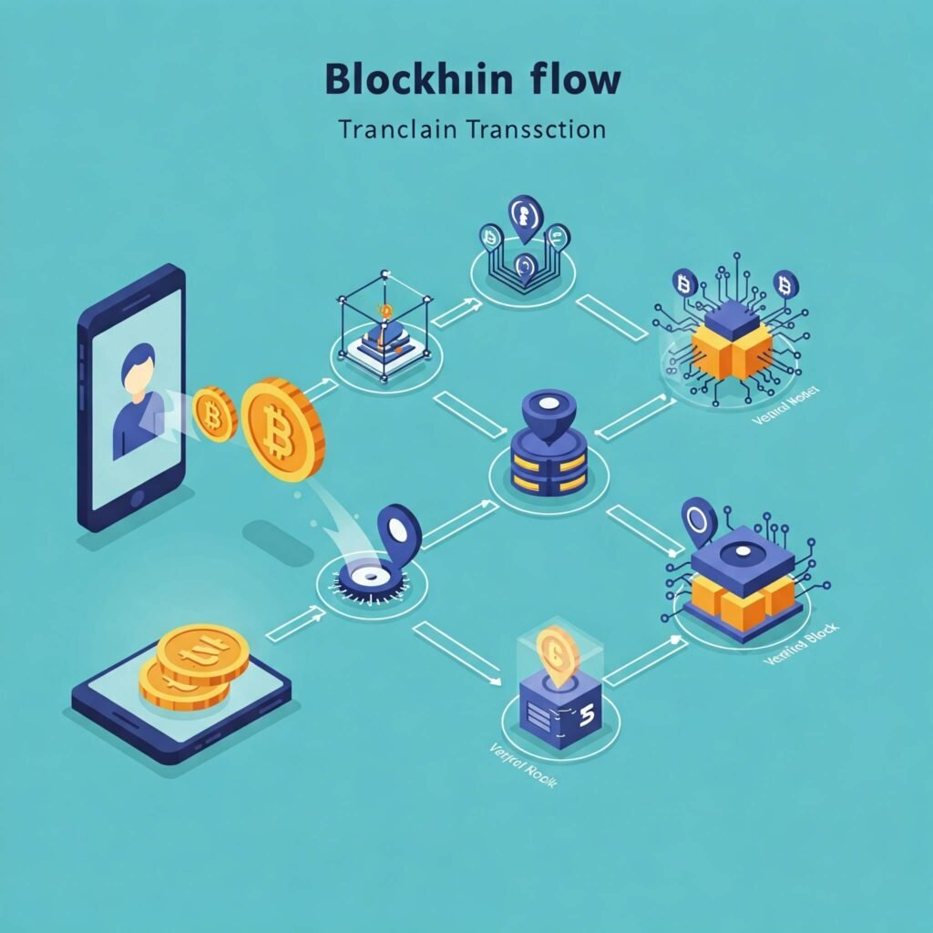 Blockchain Transaction Flow