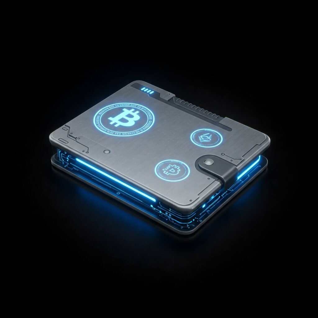 Futuristic Crypto Wallet