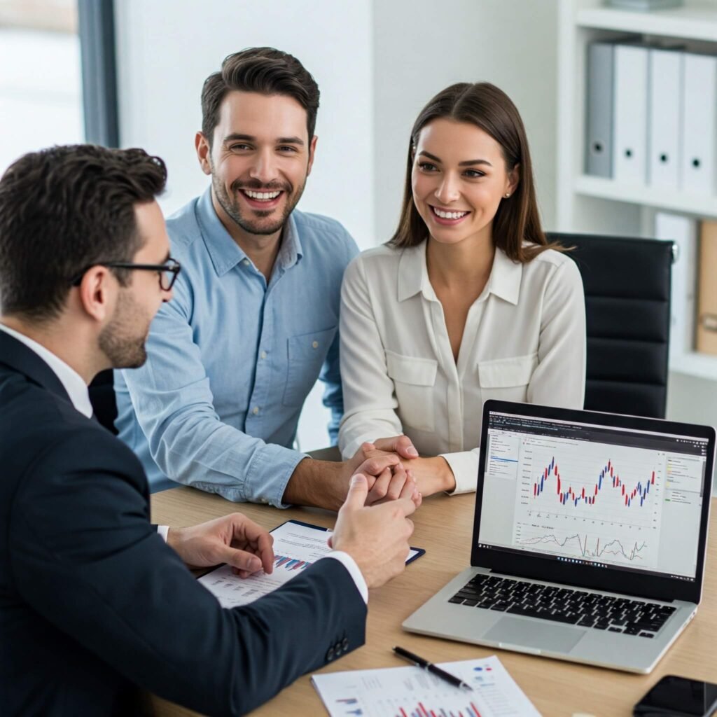 Couple Meeting Advisor