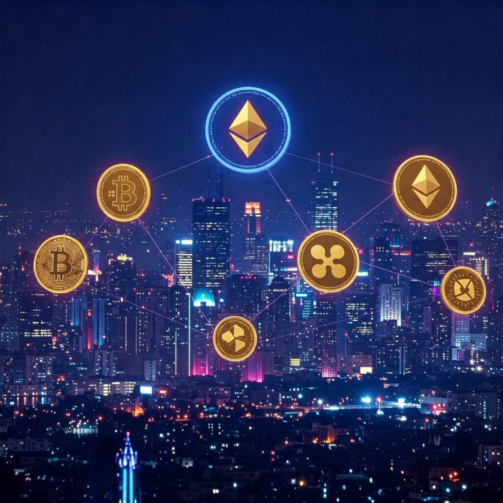 Crypto Cityscape