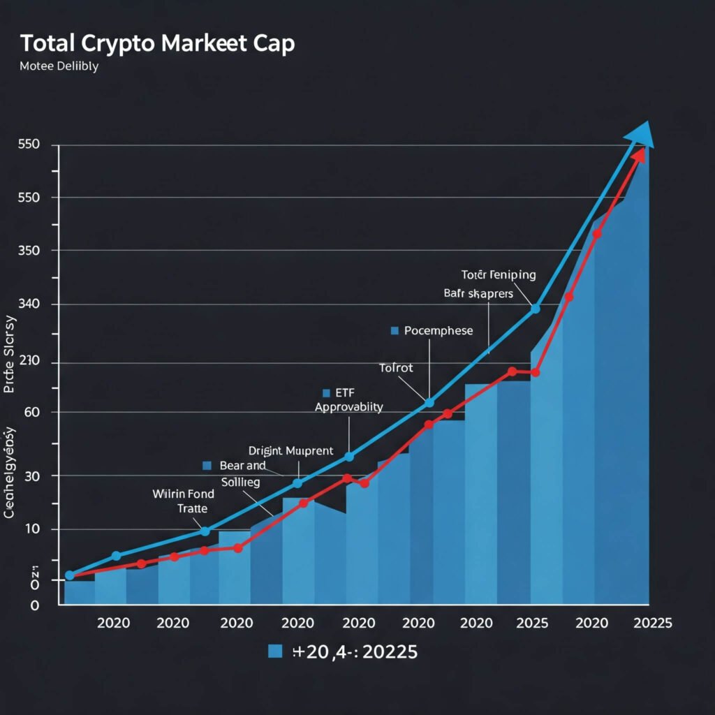 Crypto Market Cap Trend 2020-2025
